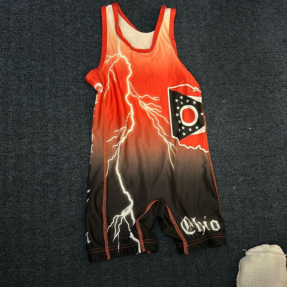 Ohio Lightning Wrestling Singlet